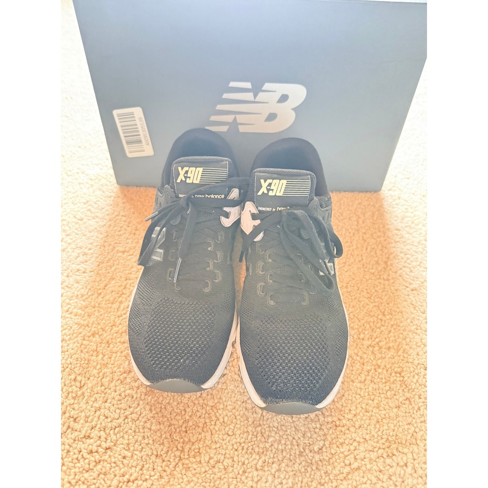 New Balance X-90 Reconstructed Black Peach Womens Sneakers WSX90TXB Size 6.5